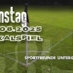 Pokalspiel Zweite Mannschaft